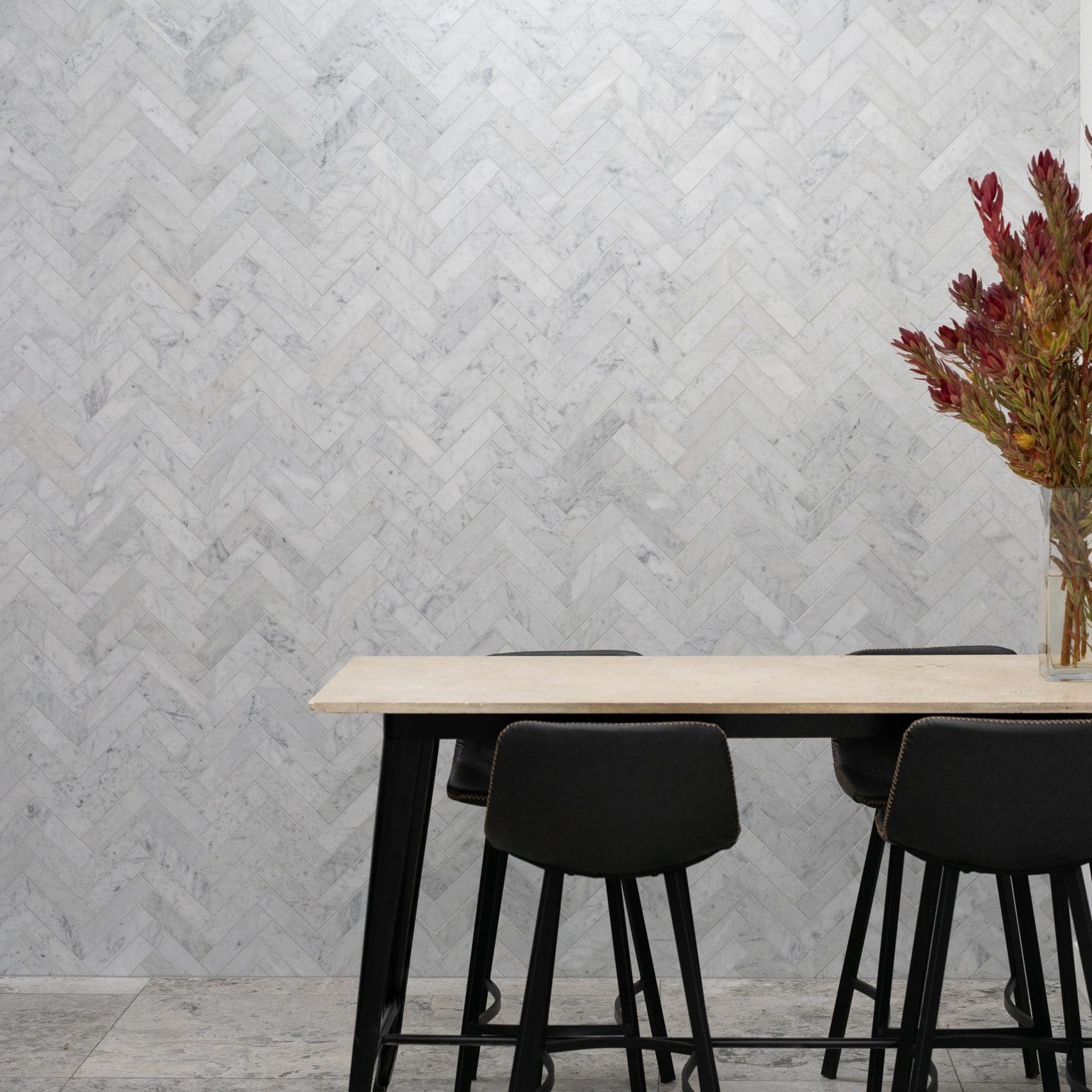 BIANCO CARRARA HERRINGBONE MOSAIC_RMS TRADERS_INTERNAL TILES & SPLASHBACK SUPPLIER MELBOURNE (24)XX