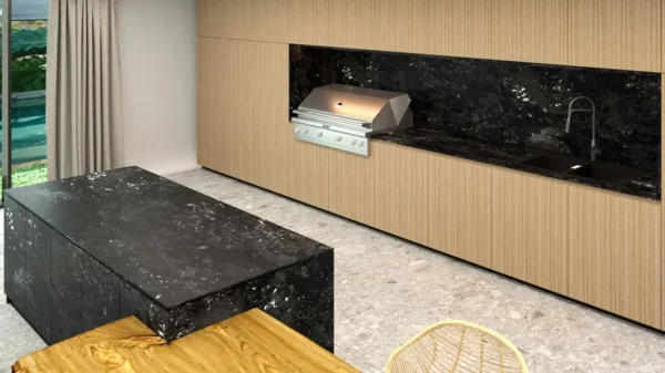 Calacatta Black Slab - Image 4