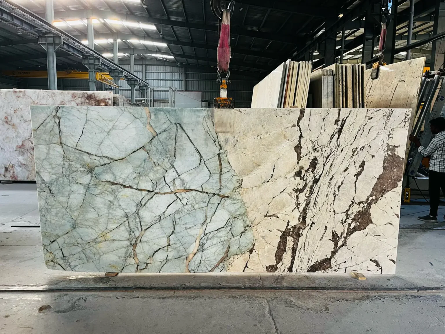 TIFFANY BLUE PATAGONIA HONED QUARTZITE