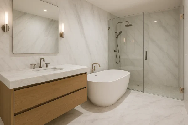 Bianco Neve Deco Slab - Image 2