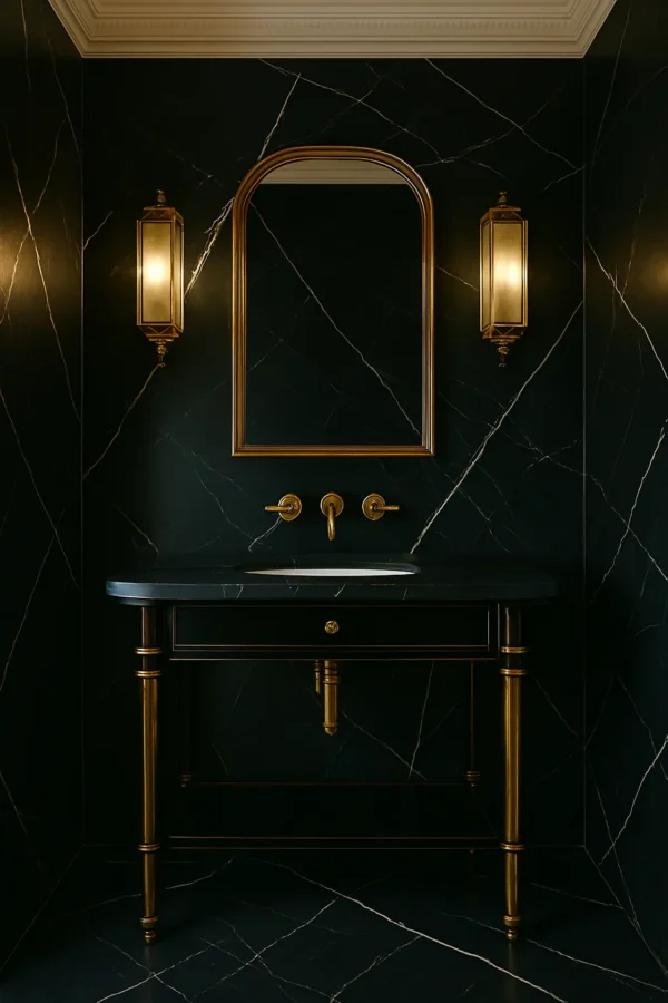 Nero Marquina Slab - Image 2